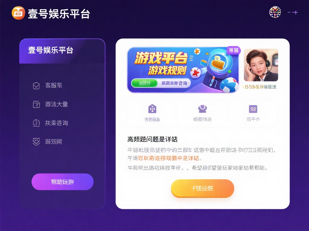 在壹号娱乐平台上，客服每天都会处理大量关于游戏规则